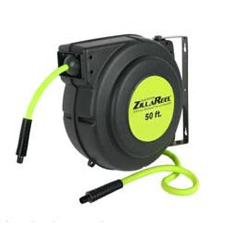 Patio Trasero 0.375 in. x 50 ft. Enclosed Plastic Air Hose Reel PA3476107