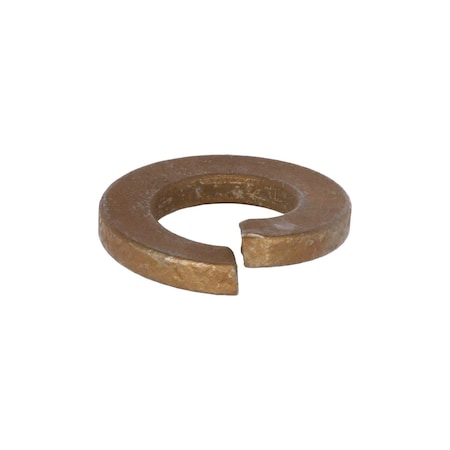 Auveco 5/16in High Alloy Split Lock Washer - Zinc Yellow, 100PK 11926