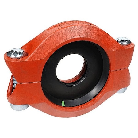 Gruvlok Clamp, DI, Grooved 4 in, Grooved 2-1/2" 0390008894