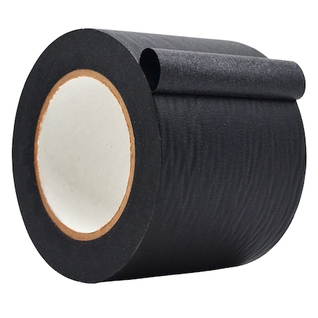 Wod Tape FPTC7 Printable Flatback Tape 4 in. x 60 yds. Black, 12PK WOD FPTC7-04000-12-60-BLA