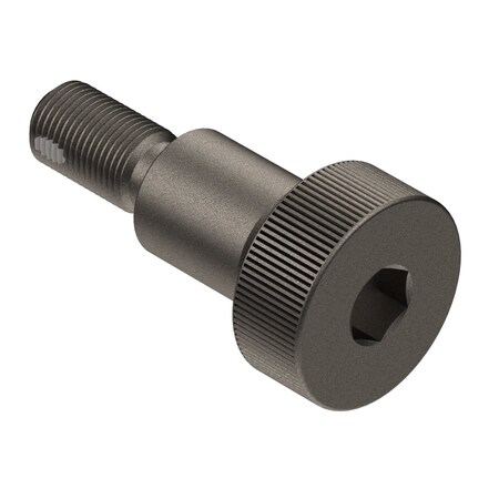 Ampg Cap Head Shldr Bolts Knurled Hex Drive Coarse Thread With Nylon Patch 5/16inx1in Grade 316 SS BLTS47-0312-1000316P