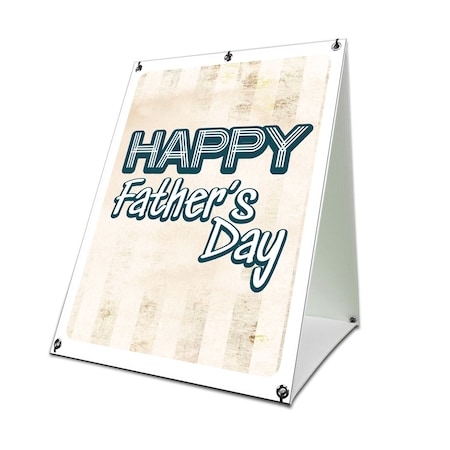 Signmission Father's Day, 24 Inch x 18 Inch A-frame Yard Sign, Coroplast Yard Sign SBC-1824-30375