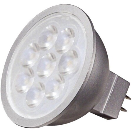 Satco 6.5W LED MR16 LED 3000K 40' beam GU5.3 12V AC/DC S9496