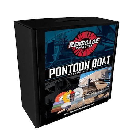 Renegade Products Usa Pontoon Boat Polishing Kit LFGRPPKPB