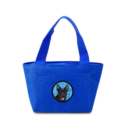 Carolines Treasures Blue Australian Kelpie Zippered Insulated School Washable And Stylish Lunch Bag Cooler SS4774-BU-8808