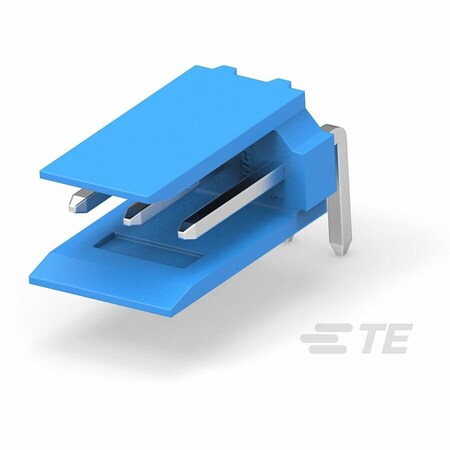Te Connectivity PCB Mount Header, 2.54 mm, 105 DegreesC, High Temperature Thermoplastic 281698-3