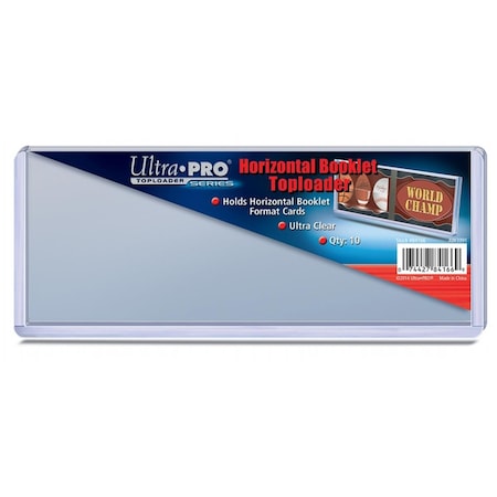 Toys4.0 Top Loader Booklet - Horizontal - 10 per pack TO3349050
