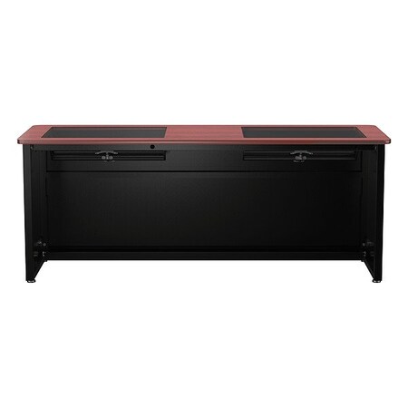 Versadesk Computer Desk, 24 in D X 31 in H, 72 in W X DV7224-BC