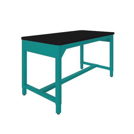 Diversified Spaces Fab Lab Workbench, Top 60"x30" Black Top AMS6030LBBQ