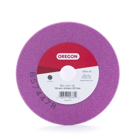 Oregon Chain Grinding Wheel, 3/16" x 5-3/4 OR534-316A