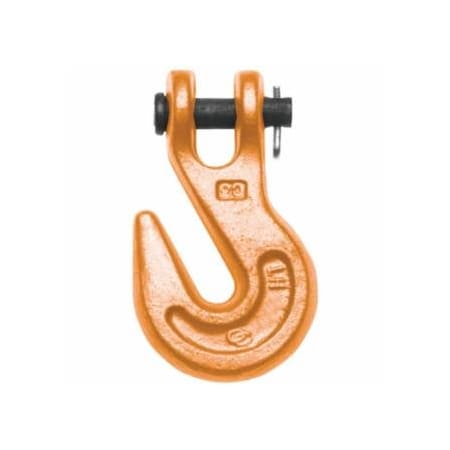 Campbell 473 Series Clevis Grab Hook, 3/8 in, 7100 lb, Orange Powder Coat 193-4503515