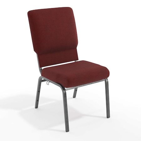 Flash Furniture Advantage Maroon Church Chairs 18.5" Wide PCHT185-104