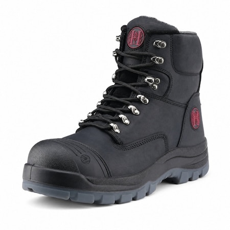 Handpoint Mens 6 in Composite Toe Work Boots-YKK Zipper Safety Boots, Slip Resistant TPU Outsole, 12 81N07-EE-12