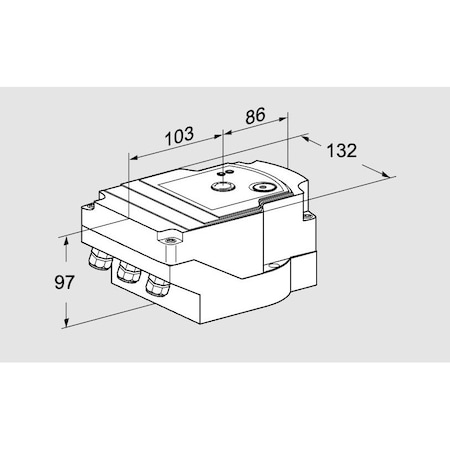 Honeywell Kromschroder Valve Actuator - 3 Nm Torque, Programmable, IC40SA3A, Reversible Gear Motor KS88300093
