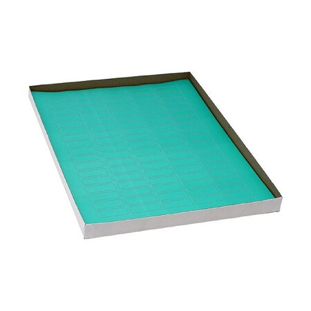 Zoro Select Cyro Label, Green, Polypropylene, PK20 GRAING-C53