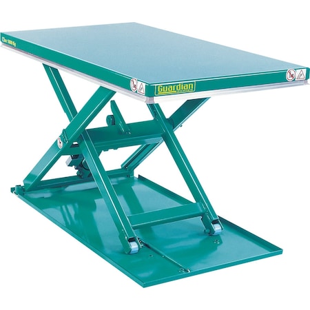 Ballymore Guardian Low Profile Scissor Lift Foot Cntrl 40X55 2.2K Capacity 115V, 1 Phase BM-GLP-2.2K-34R-4055-F-1P-115V