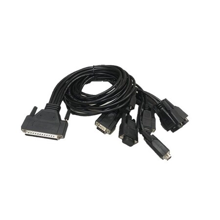 Advantech 1m Male DB-62 to 8x Male DB-25 Cable OPT8C-AE