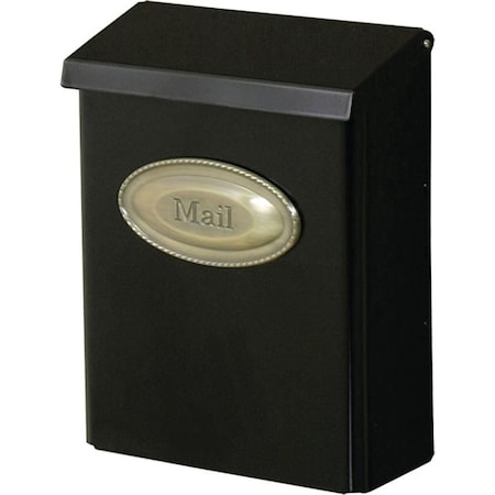 Gibraltar Mailboxes Designer Series DVK00000 Mailbox, 440 cu-in, Galvanized Steel, Powder-Coated DVK000AM