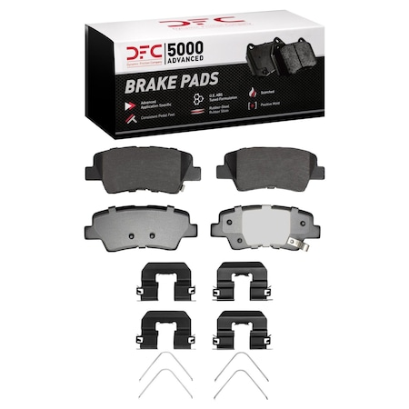 Dfc 5000 Advanced Disc Brake Pad Set, 1551-1848-01