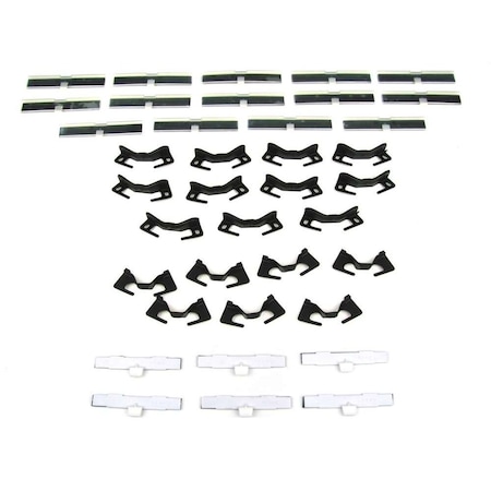 Precision Replacement Parts Molding Clip Kit - set of 38 PCK-474-84
