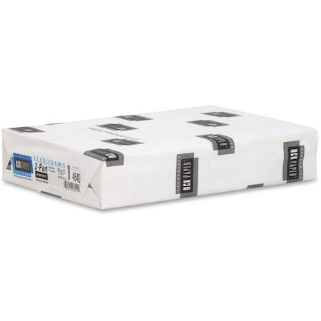 Ncr Paper XeroForm II Punched Laser, Inkjet Carbonless Paper  White, Canary, White, 500PK NCR4640
