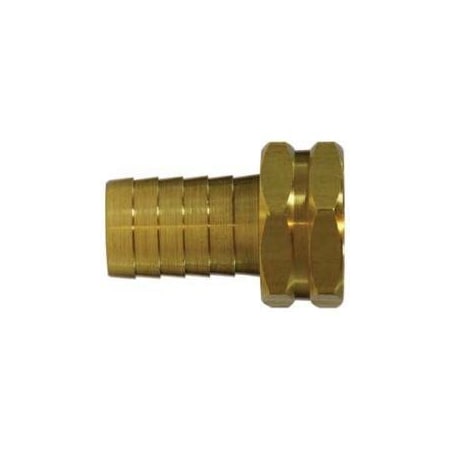 Midland Industries ADAPTER SWVL HEX STR 5/8IN 3/4IN FGH BRS 30033