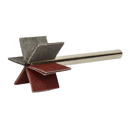 Superior Abrasives MINI BORE POLISHER ALUMINUM OXIDE 5/8 X 3/4 6X2 150 GRIT A026173