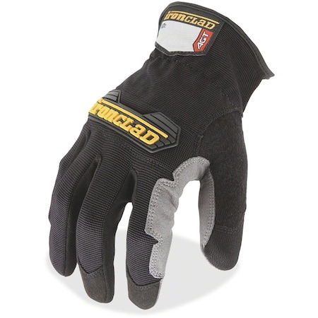 Ironclad Performance Wear Workforce Glove, Large, Gray/Black, Pair WFG-04-L