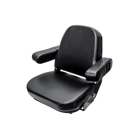 Uni Pro Case-IH/International Harvester/Massey Ferguson 86 Seat Assembly, Hydraulic, Black Vinyl 7269