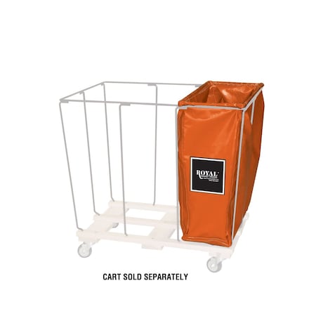 Royal Basket Trucks Drop-In Divider, 10 bu, Orng G10-OOX-R3N