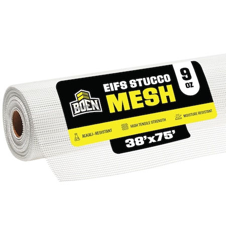 Boen EIFS Mesh, 9.2oz, 38"X75ft EF-38759
