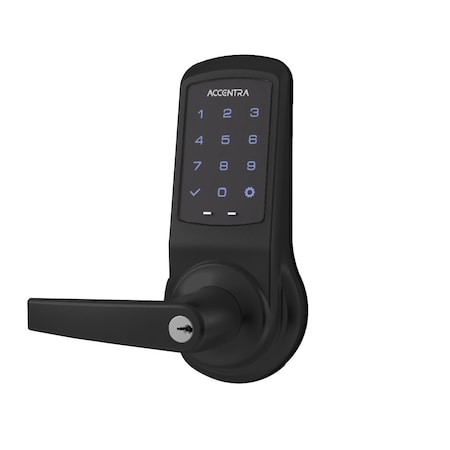 Yale Grade 1 NexTouch Generation 3 Cyl Lock W/ Capacitive Touchscreen Keypad, Black Suede Powder Coat MO-NTB623-NR BSP