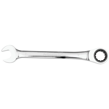 Performance Tool 1 in. Ratcheting Wrench, Drop Forged, Chrome Vanadium, 100 Gear Teeth W30262