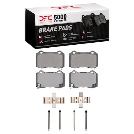 Dfc 5000 Advanced Disc Brake Pad Set,  1551-1053-01