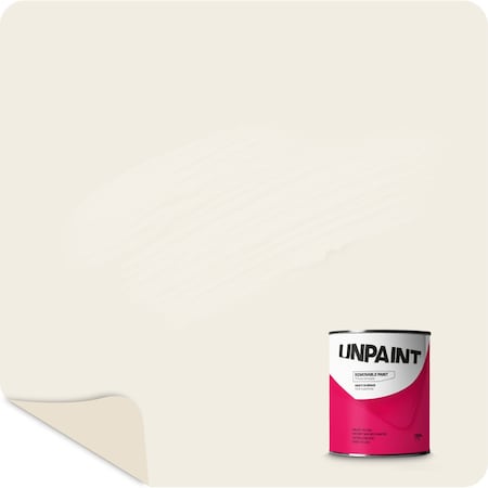 Unpaint Removable paint Interior Matte White Foam Veil Gallon N9-3WES-FH6A