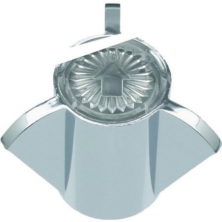 Danco Diverter Handle, Zinc, Chrome Plated, For Sayco Single Handle TubShower Faucets 88083