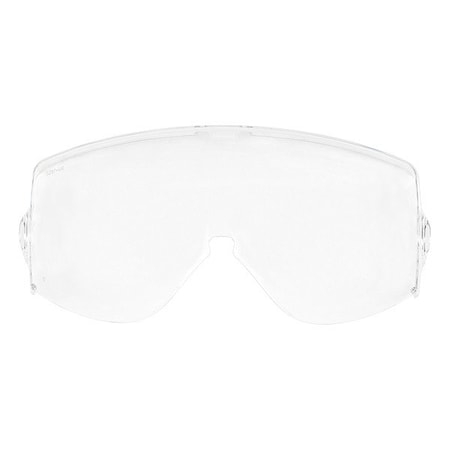 Mcr Safety Safety Goggles, Clear Lens, MAX6 Anti-Fog, Non-Vented, Elastic Strap, Hydroblast HB3 Series HB3RL0PF