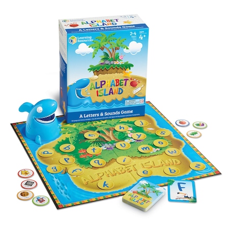 Learning Resources Alphabet Island, A Letters & Sounds Game LER5022
