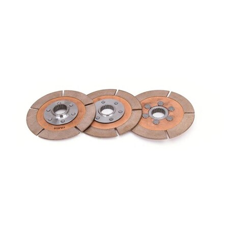Bookazine Pro Series 5.5 in. Clutch Pack - 3 Disc - Chevy 1.12 in. x 10 Spline TI1396808
