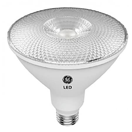 Ge LED Bulb, Flood/Spotlight, PAR38 Lamp, E26 Lamp Base, Dimmable, Warm White Light, 3000 K Color Temp 38460