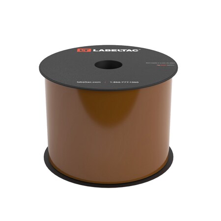 Labeltac LabelTac 4 and Pro Model Label Supply 3.5in x 150ft, Brown LT3510