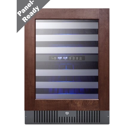 Summit 24in Wide Built-In Wine Cellar Panel Not Included SWC532BLBISTPNR