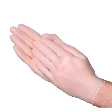 Vguard A21A1, Disposable Gloves, 3 mil Palm, Vinyl, Powder-Free, S, 1000 PK, Clear A21A11