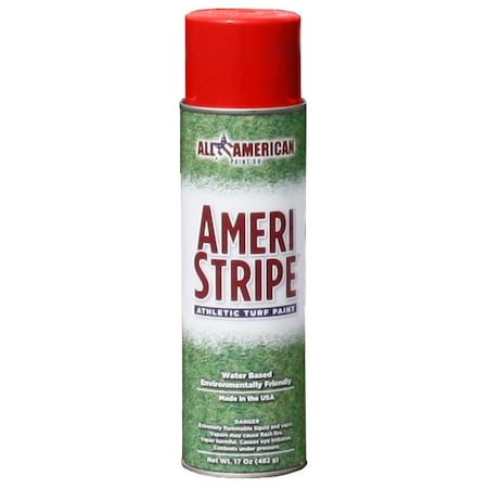 All American Paint Red Athletic Aerosol Field Paint, 12PK 1010