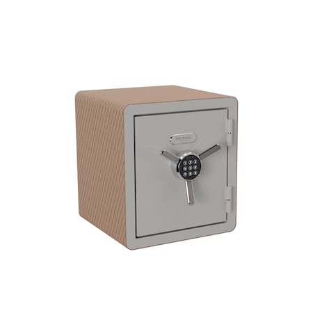 Sanctuary Select 1.7 Cu Ft FP/WP Home and Office Safe w/Fabric, Frost Gray SA24S-SEL1917-F