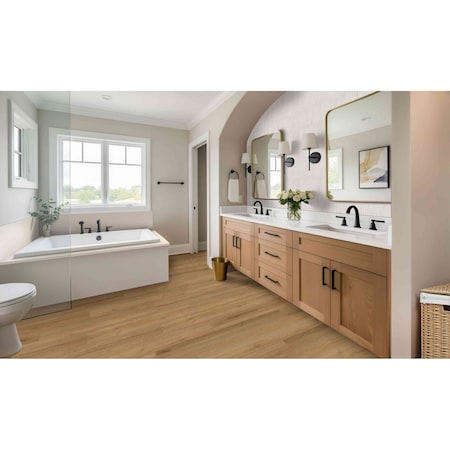Ackland Sample Parkland Sienna Glow Waterproof Rigid Core Luxury Vinyl Plank Flooring AKVRCSIGL7X48-5020-SM