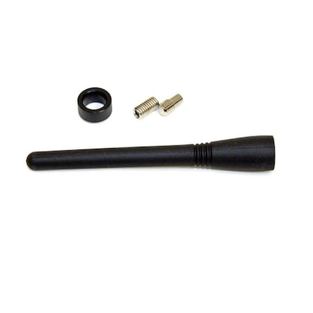 Cusco Black Short Antenna in Side Thread for Subaru Impreza GVB 00B 809 BB