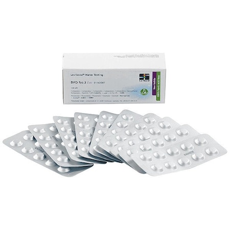 Lovibond DPD No.3 HR Evo, Chlorine, 100PK DPD NO.3 EVO TABLETS
