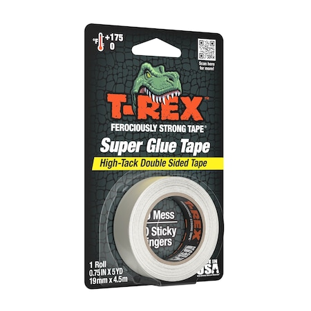T-Rex Double Sided Glue Tape, 5 yd L 286853