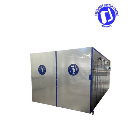 Davenport Custom Coatings 8X8X30 FULLY WELDED FRAME 8830FWF